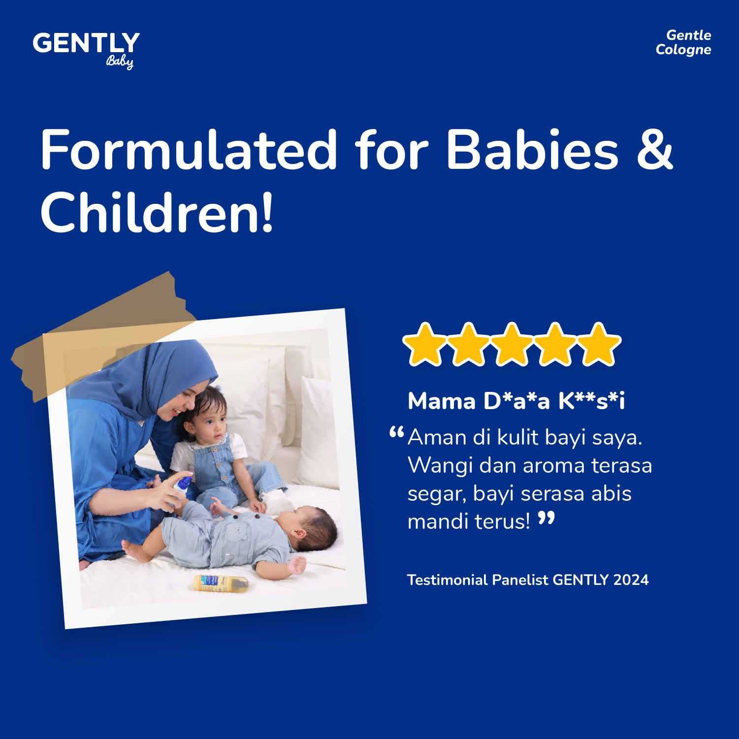 GENTLY Baby Gentle Cologne