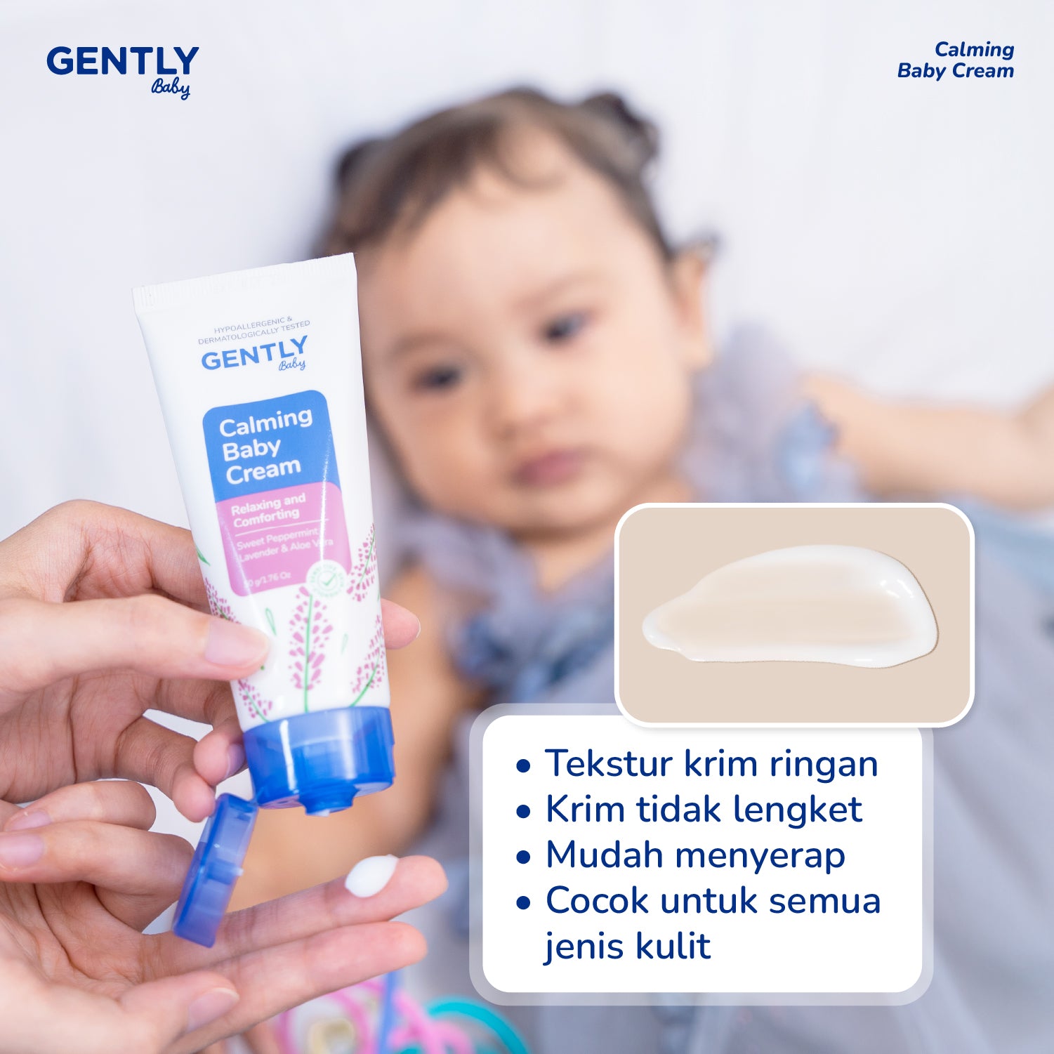 GENTLY Calming Baby Cream 20gr