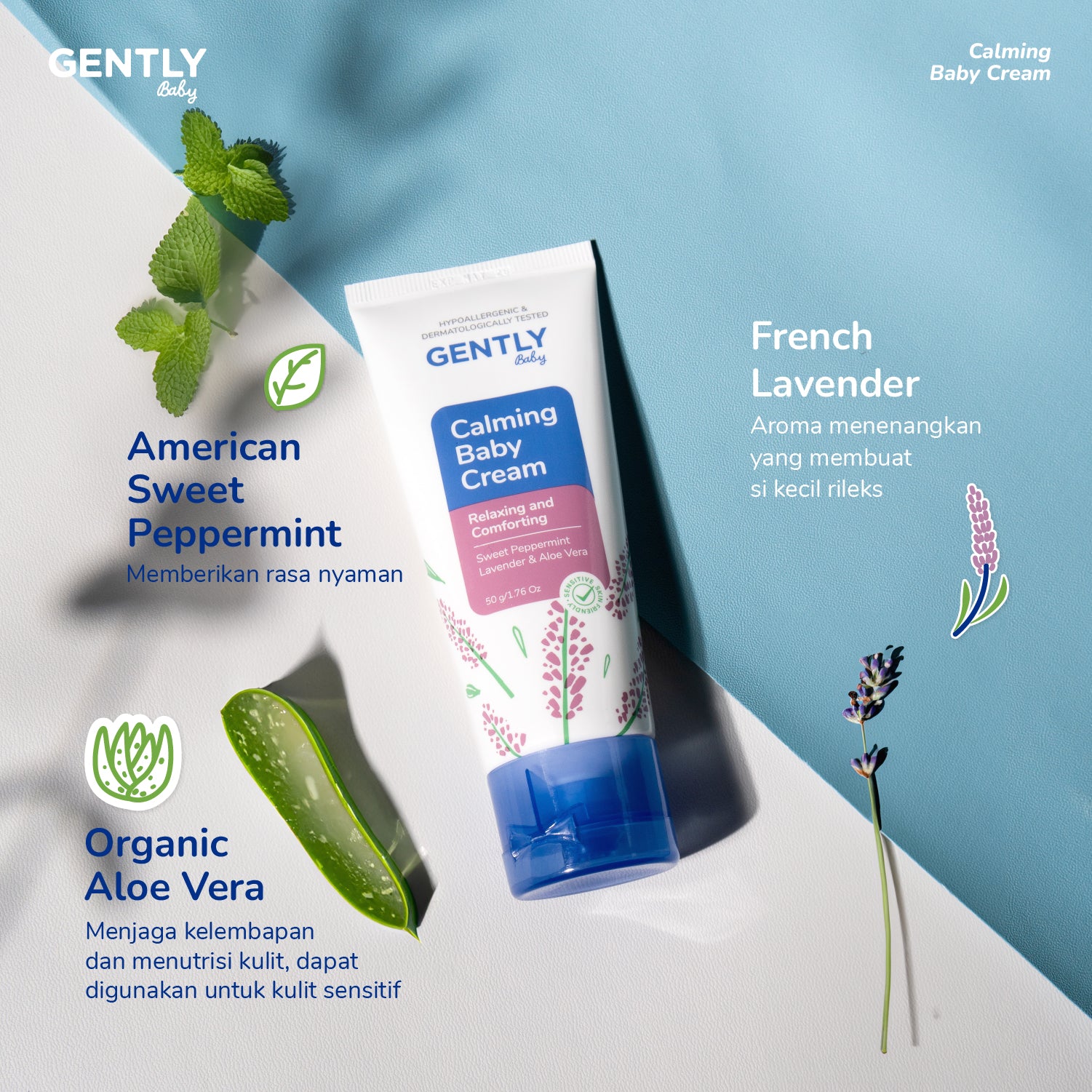 GENTLY Calming Baby Cream 20gr
