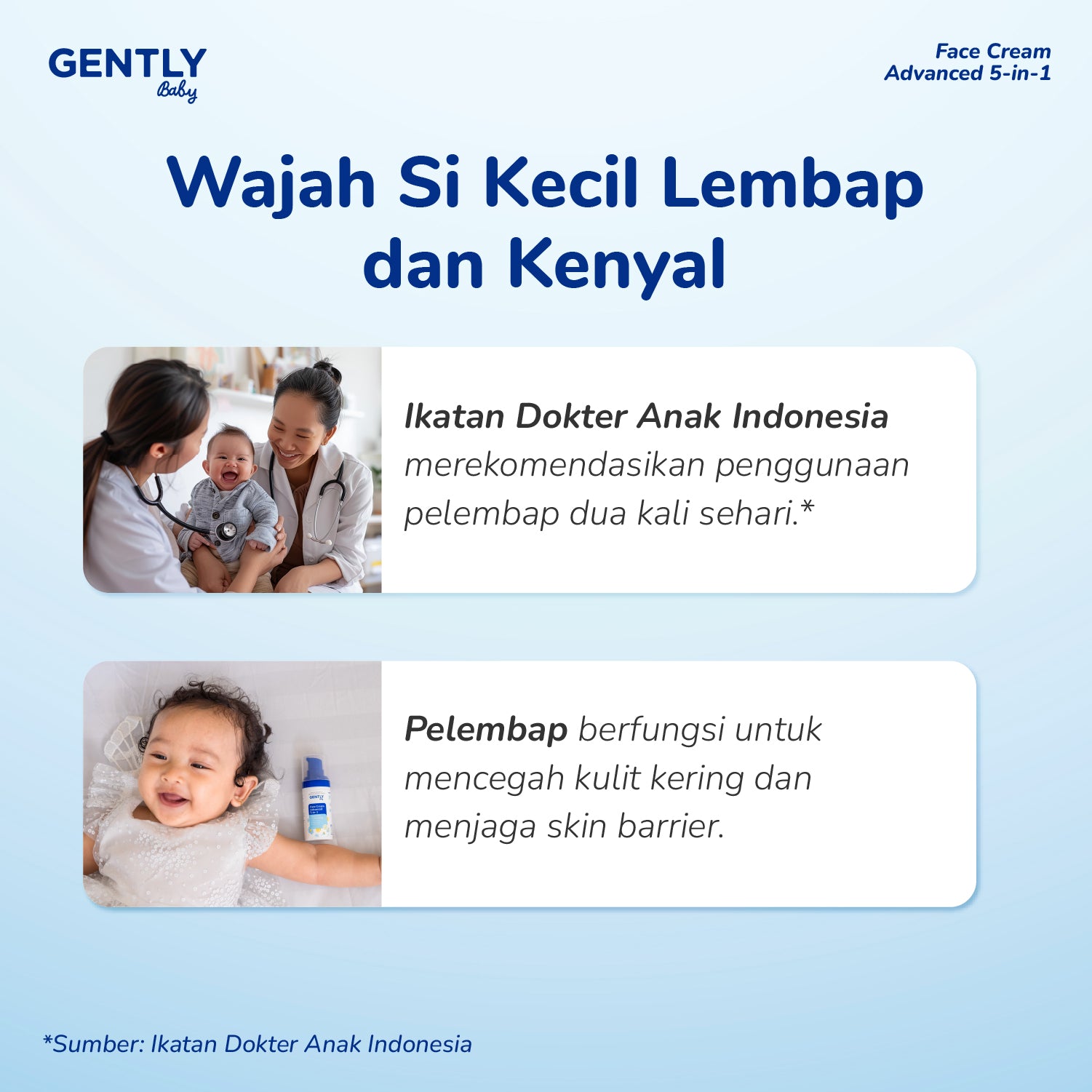 GENTLY Baby Face Cream