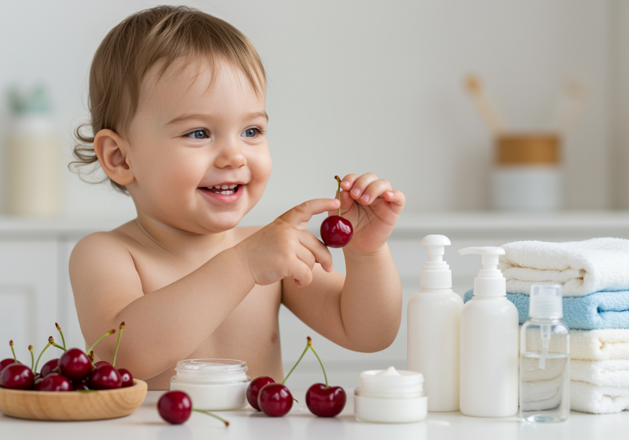 Tak Hanya Manis dan Cantik, Ini Manfaat Buah Ceri untuk Merawat Kulit Anak