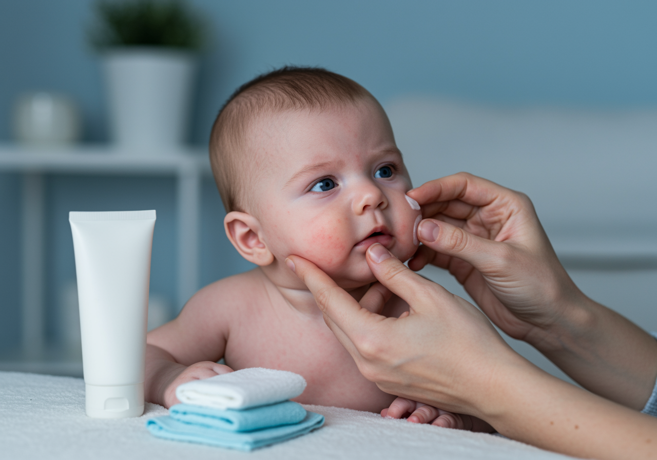 Wajah Bayi Muncul Ruam dan Gatal? Ketahui Jenis Penyakit Kulit dan Cara Mengatasinya!