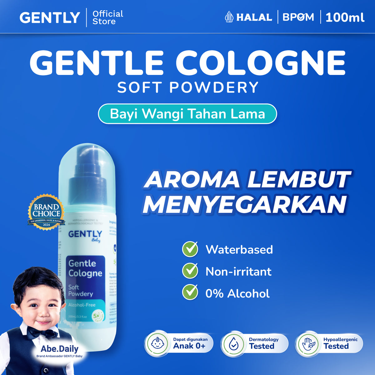 GENTLY Baby Gentle Cologne