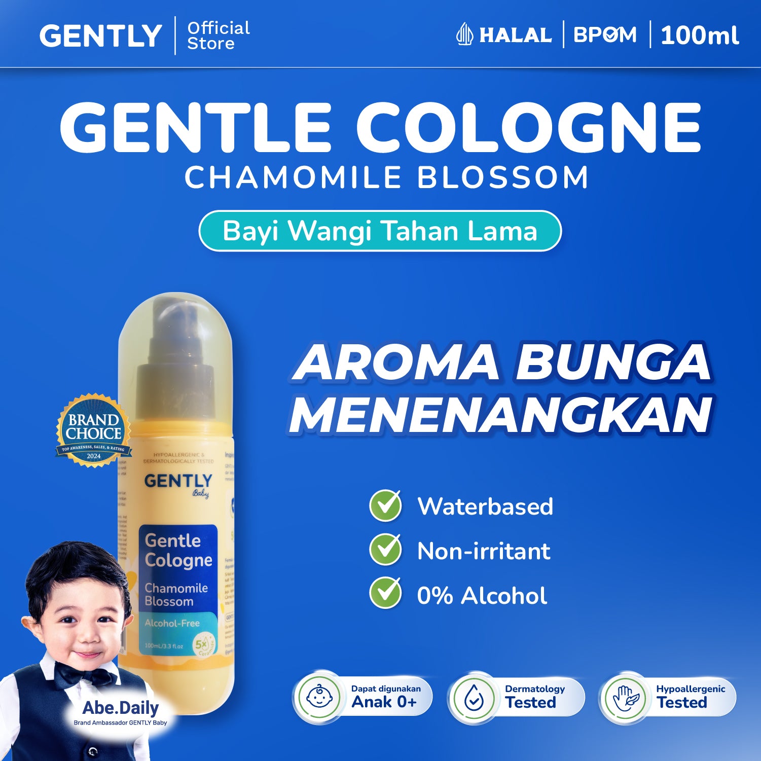 GENTLY Baby Gentle Cologne