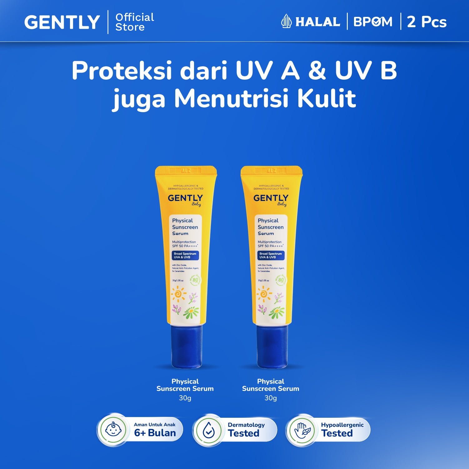 GENTLY Baby Physical Sunscreen Serum