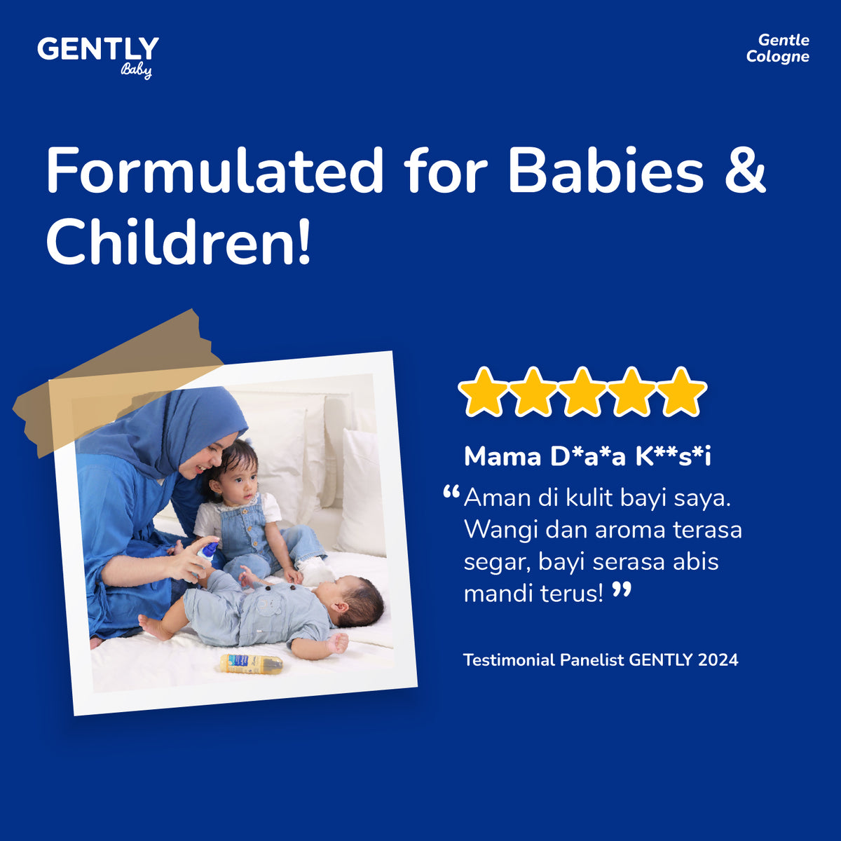 GENTLY Baby Gentle Cologne