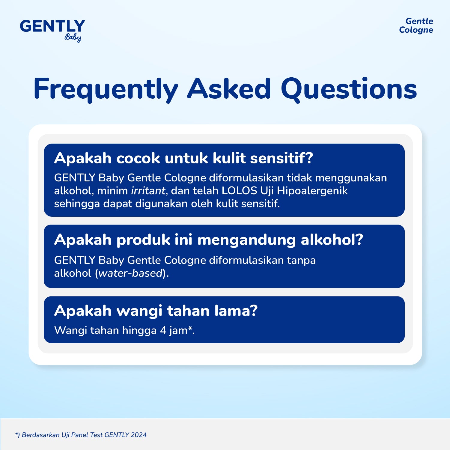 GENTLY Baby Gentle Cologne