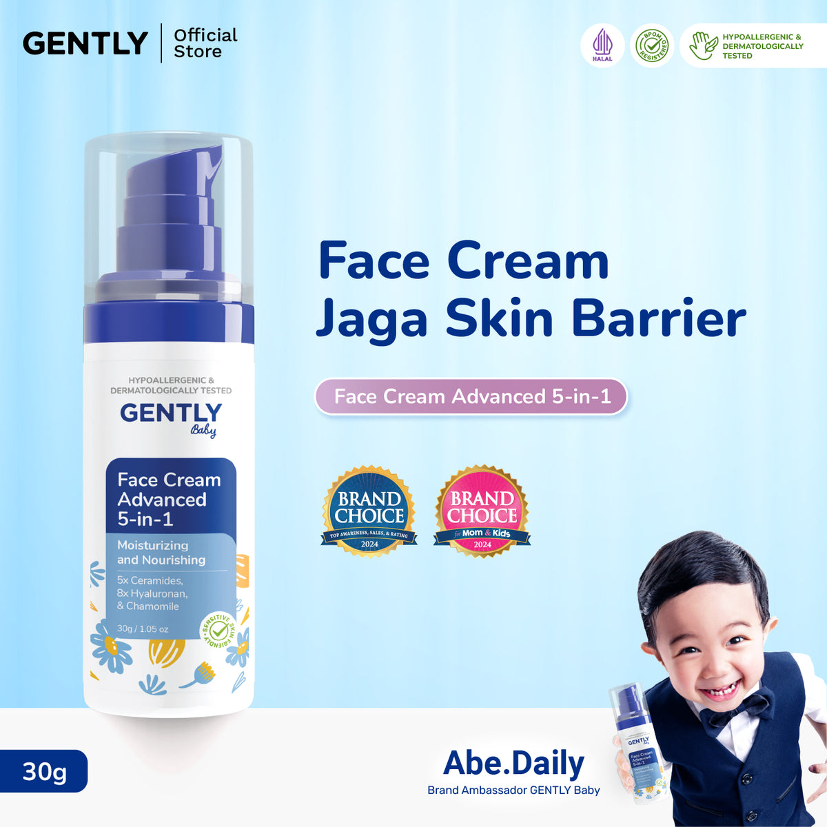 GENTLY Baby Face Cream