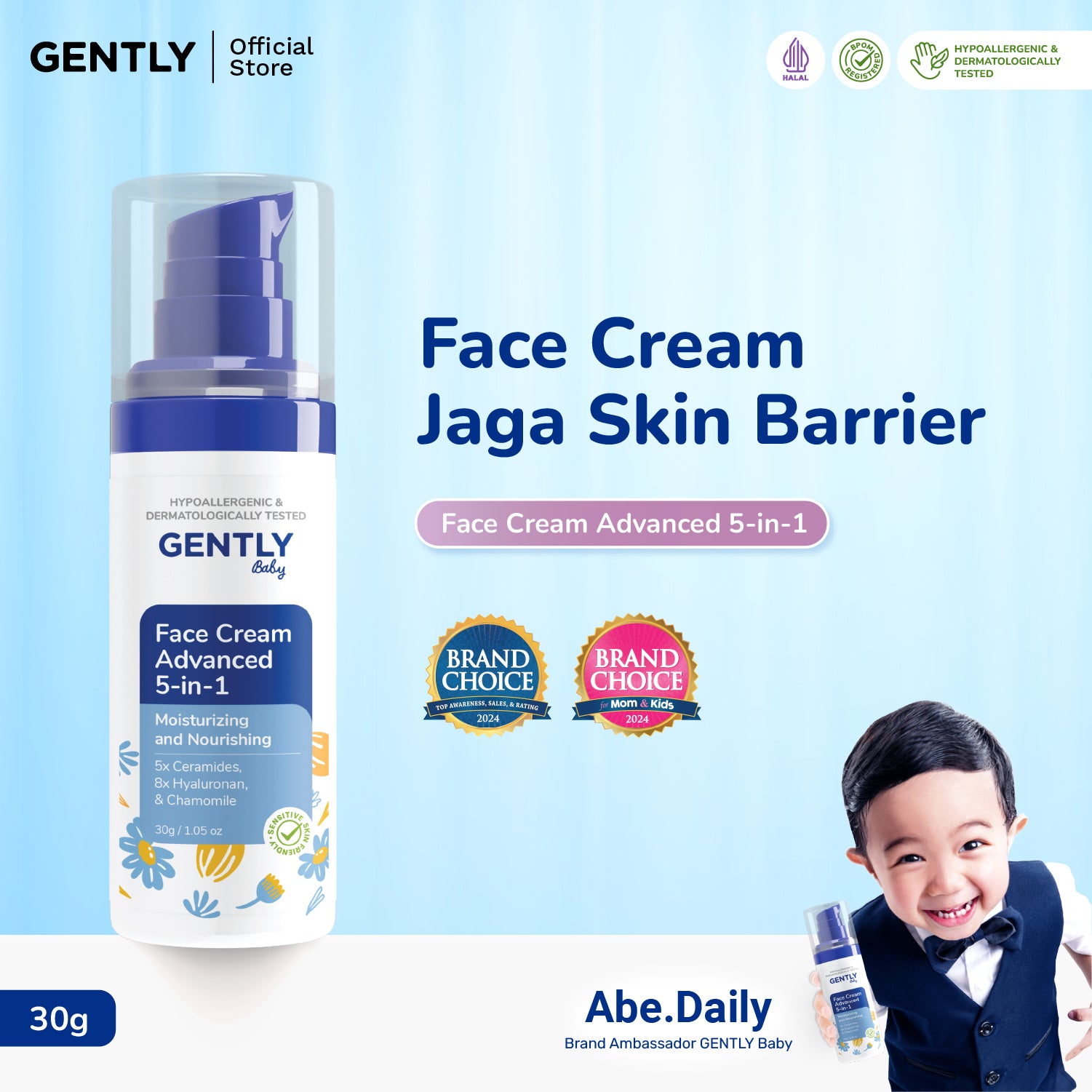 GENTLY Baby Face Cream