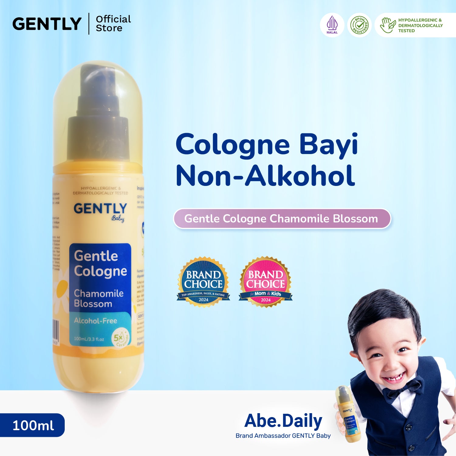 GENTLY Baby Gentle Cologne
