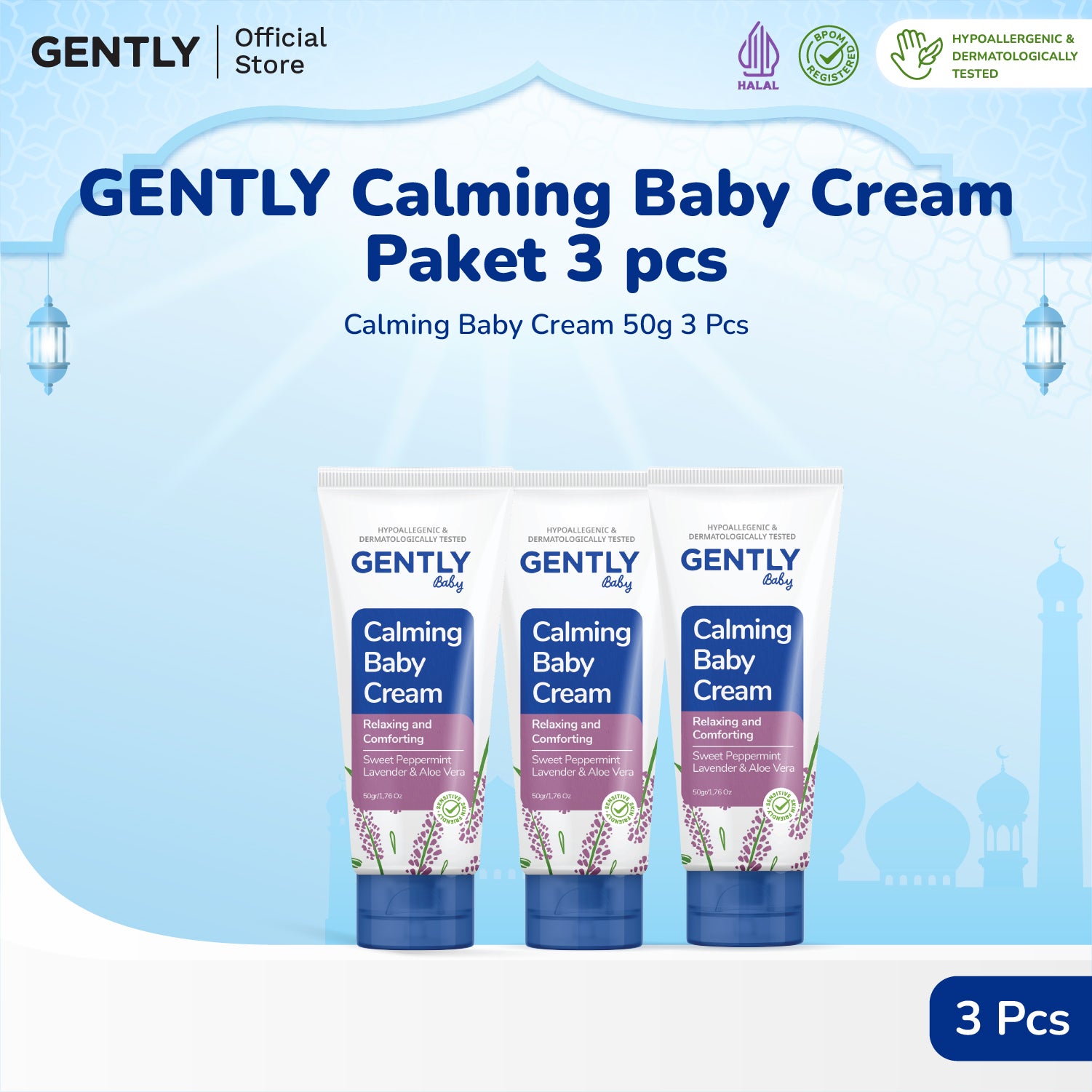 GENTLY Calming Baby Cream 50gr
