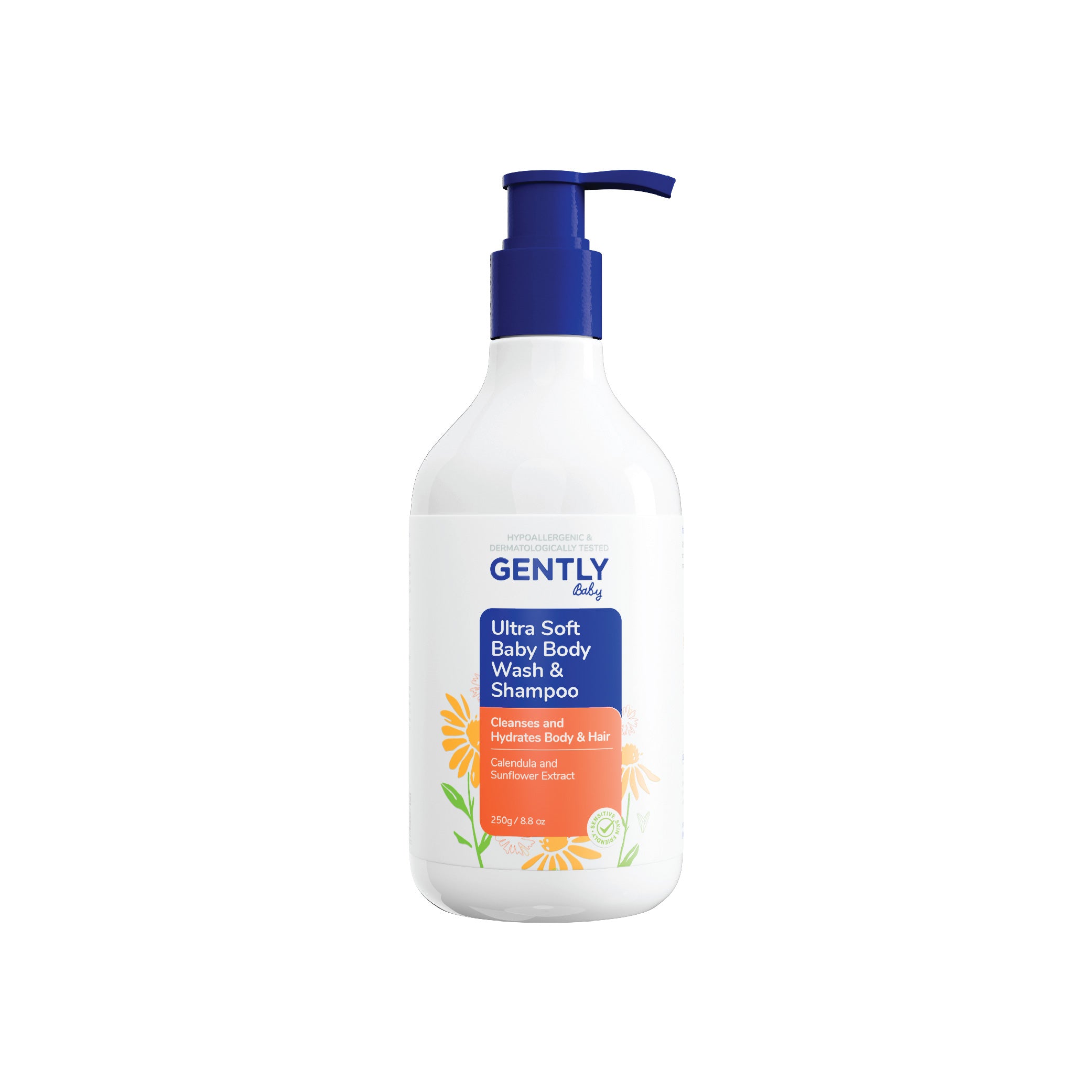 Gently Ultra Soft Body Wash & Shampoo - GENTLY