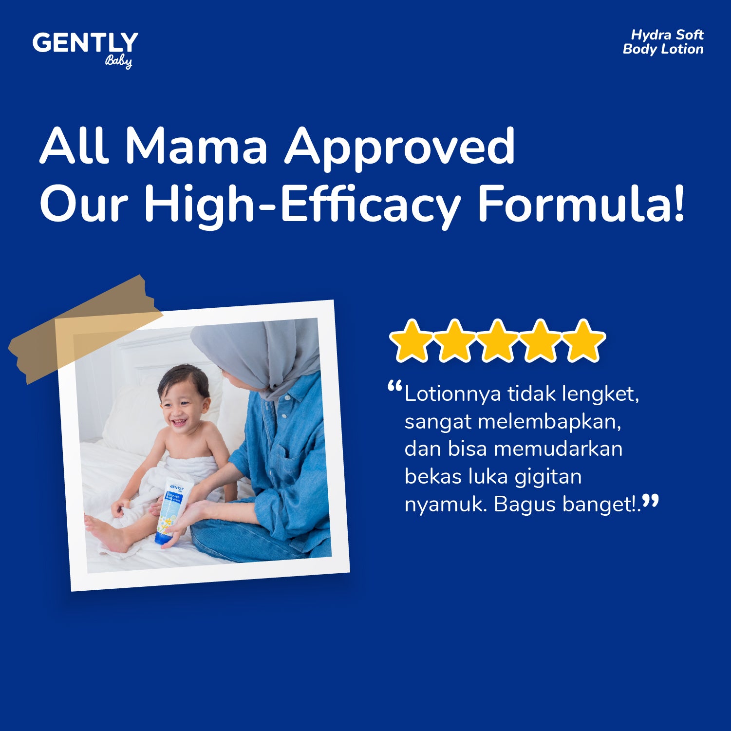 GENTLY Baby Hydra Soft Body Lotion 50gr