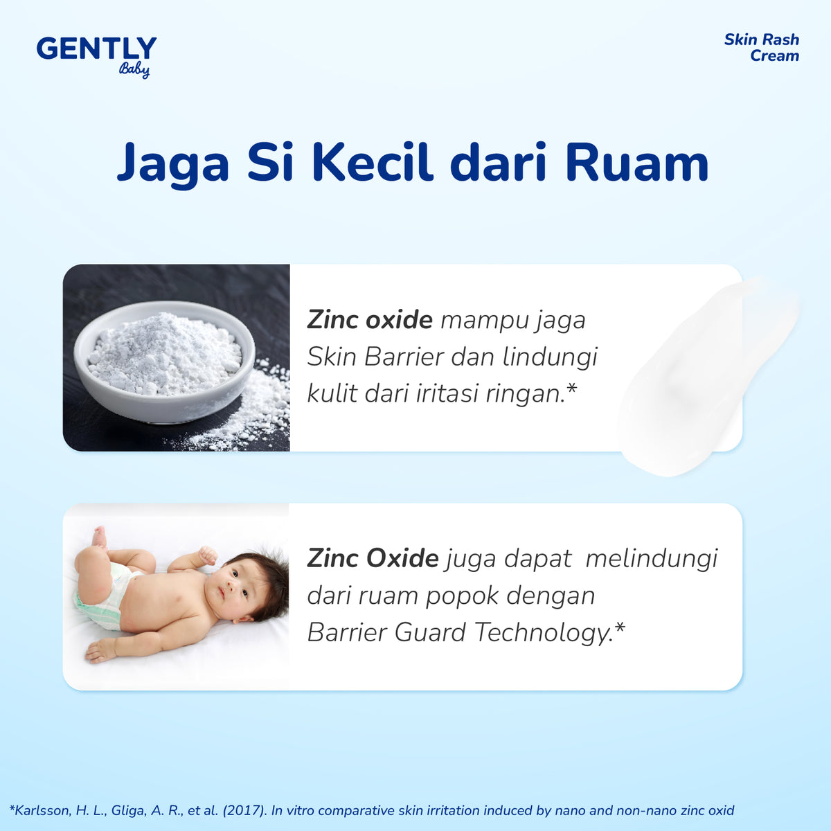 GENTLY Baby Rash Cream 40gr