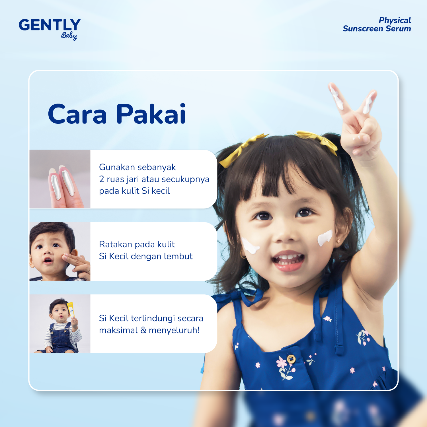GENTLY Baby Physical Sunscreen Serum